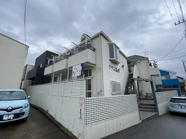 千葉市　マンション　before　外壁塗装　屋根塗装　付帯部塗装　塀塗装　シーリング　漏水調査