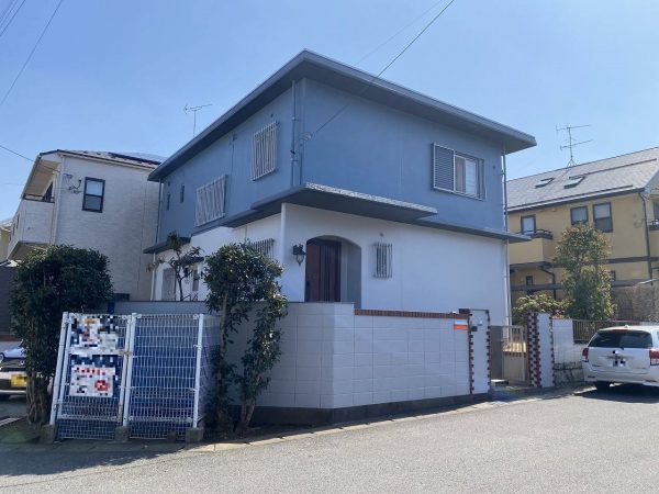 習志野市　after　外壁塗装　付帯部塗装　屋上防水　バルコニー防水