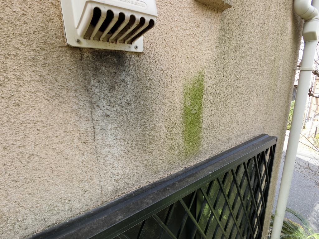 千葉市　診断　外壁　汚染　劣化